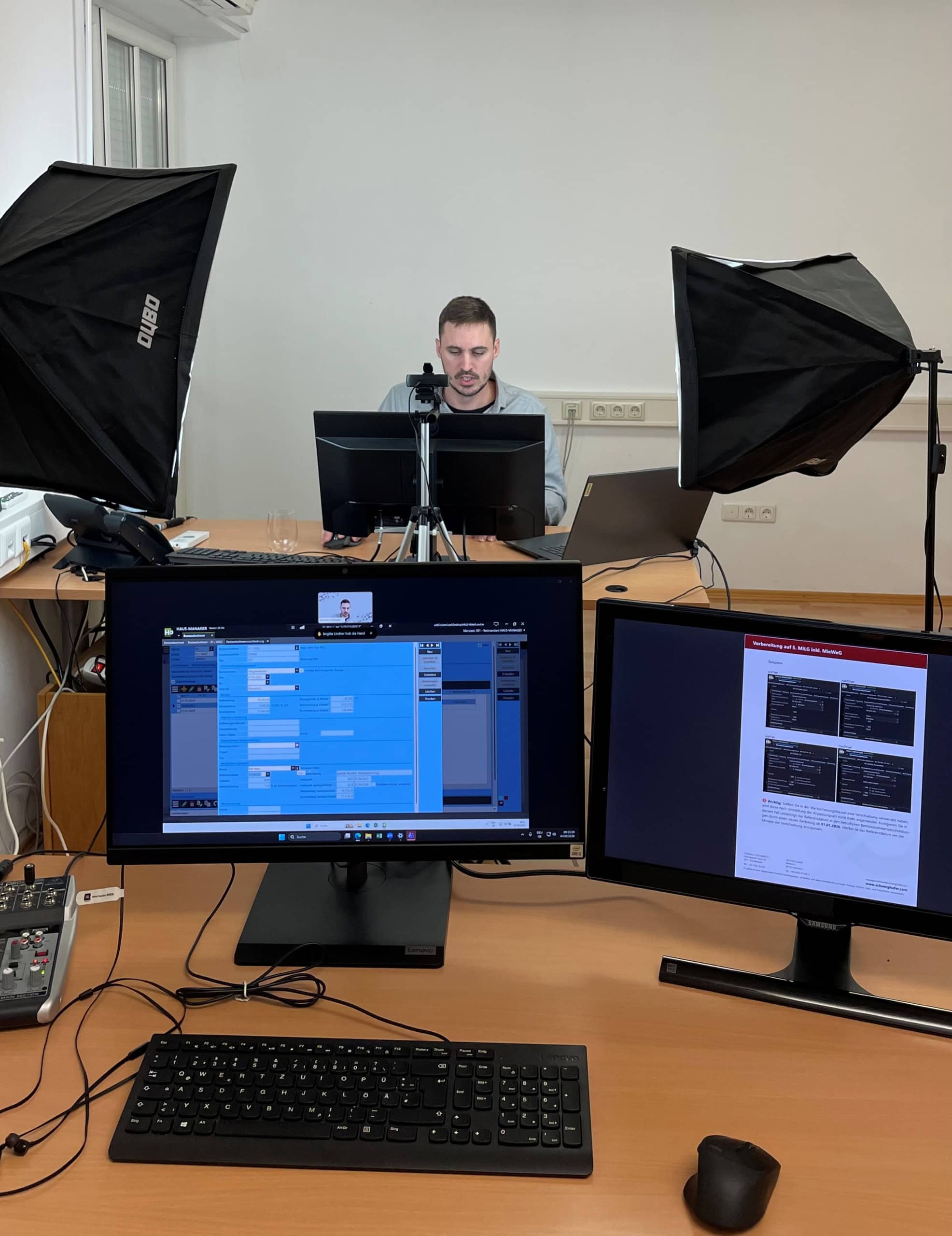 Webinar Hinter Den Kulissen